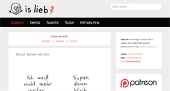Desktop Screenshot of islieb.de
